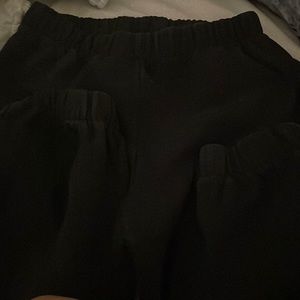 Black brandy melville sweat pants